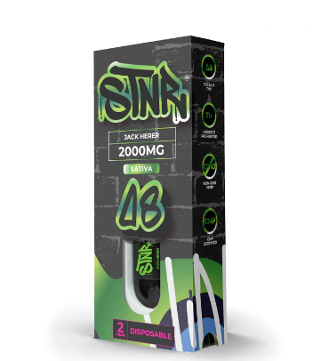 STNR SATIVA JACK HERER 2000 MG